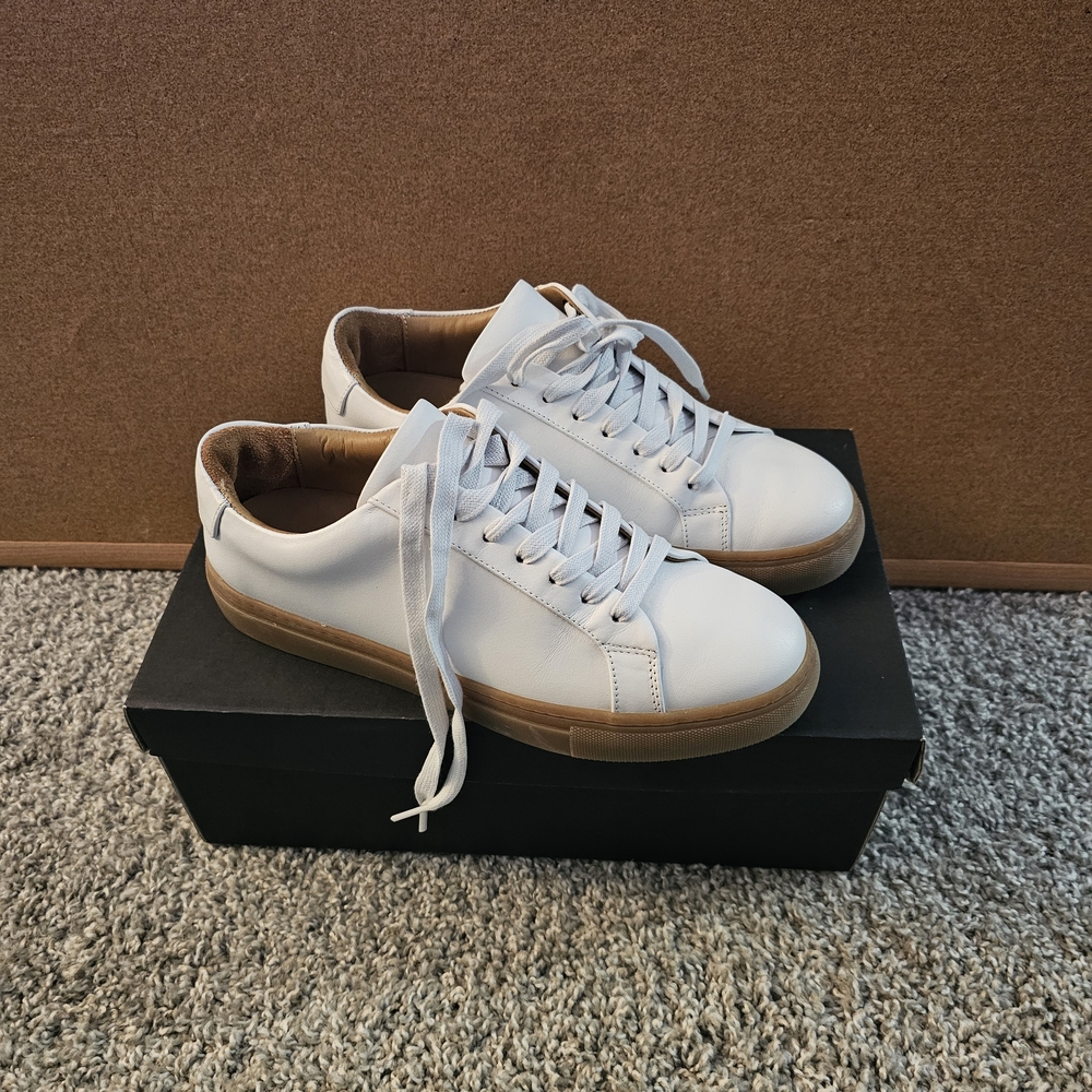 Thursday Boot Company White and Tan Men's Sneakers